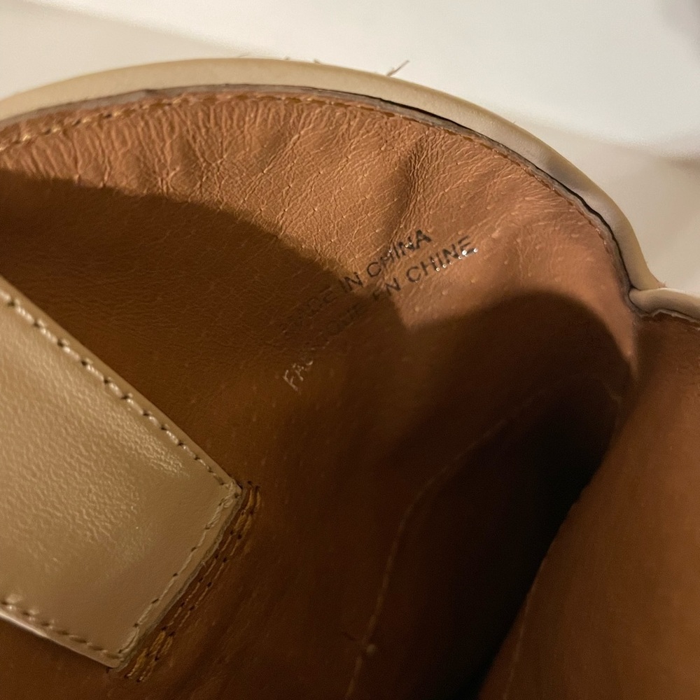 Jeffrey Campbell Cream Western Heeled Boots - Picture 6 of 7